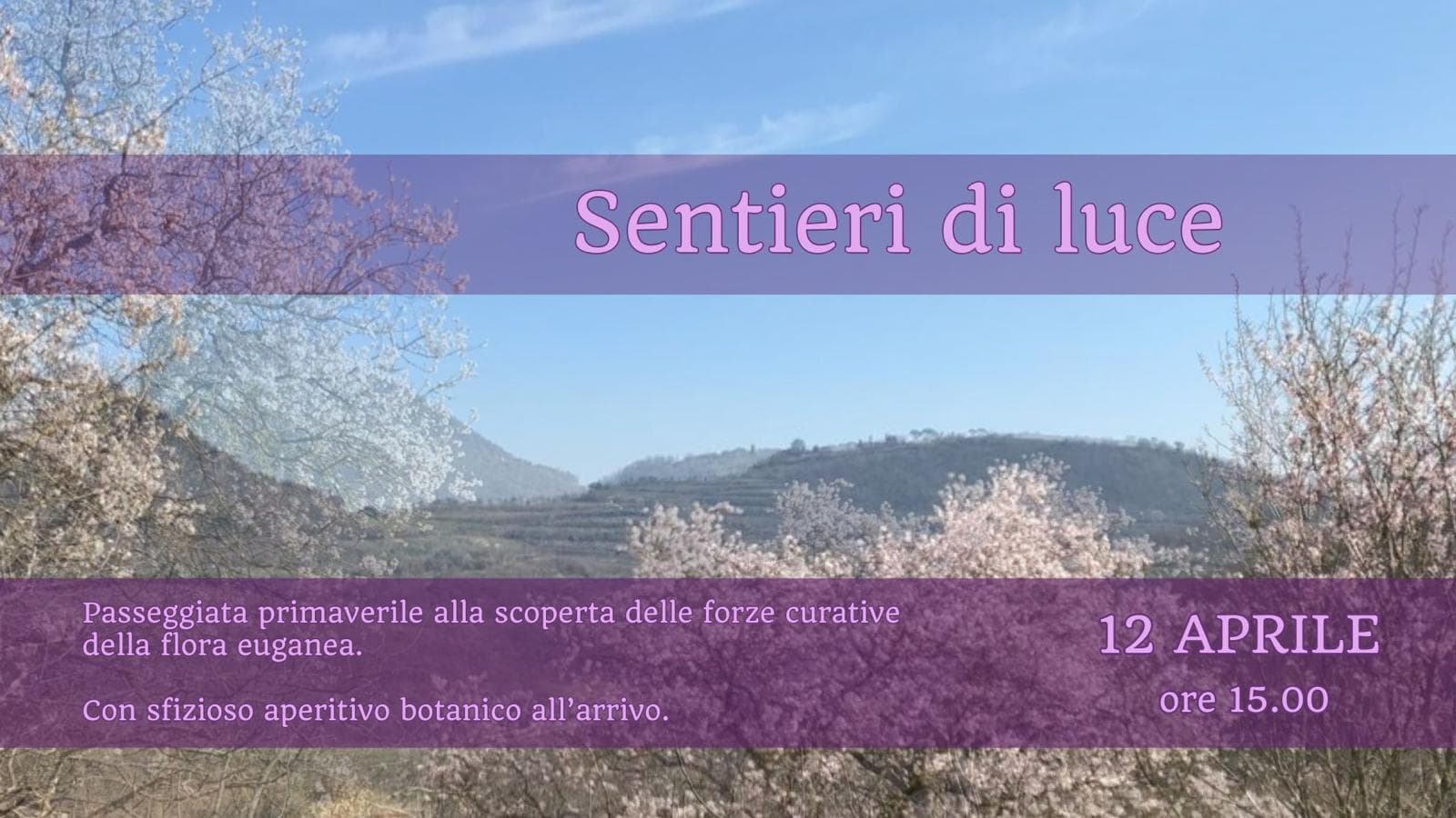Sentieri luned aprile